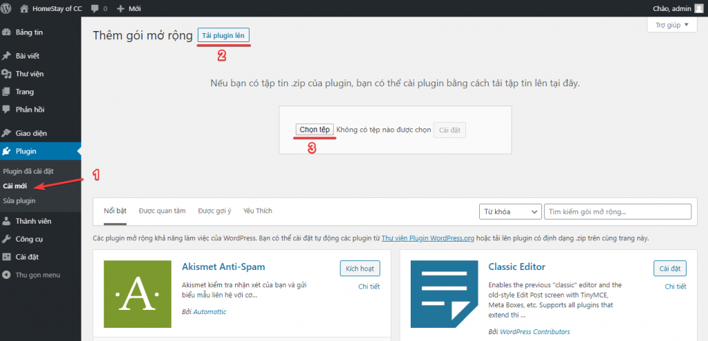 [Hướng dẫn] Cài đặt Plugin WP Helper Lite - Kho giao diện WordPress cao ...